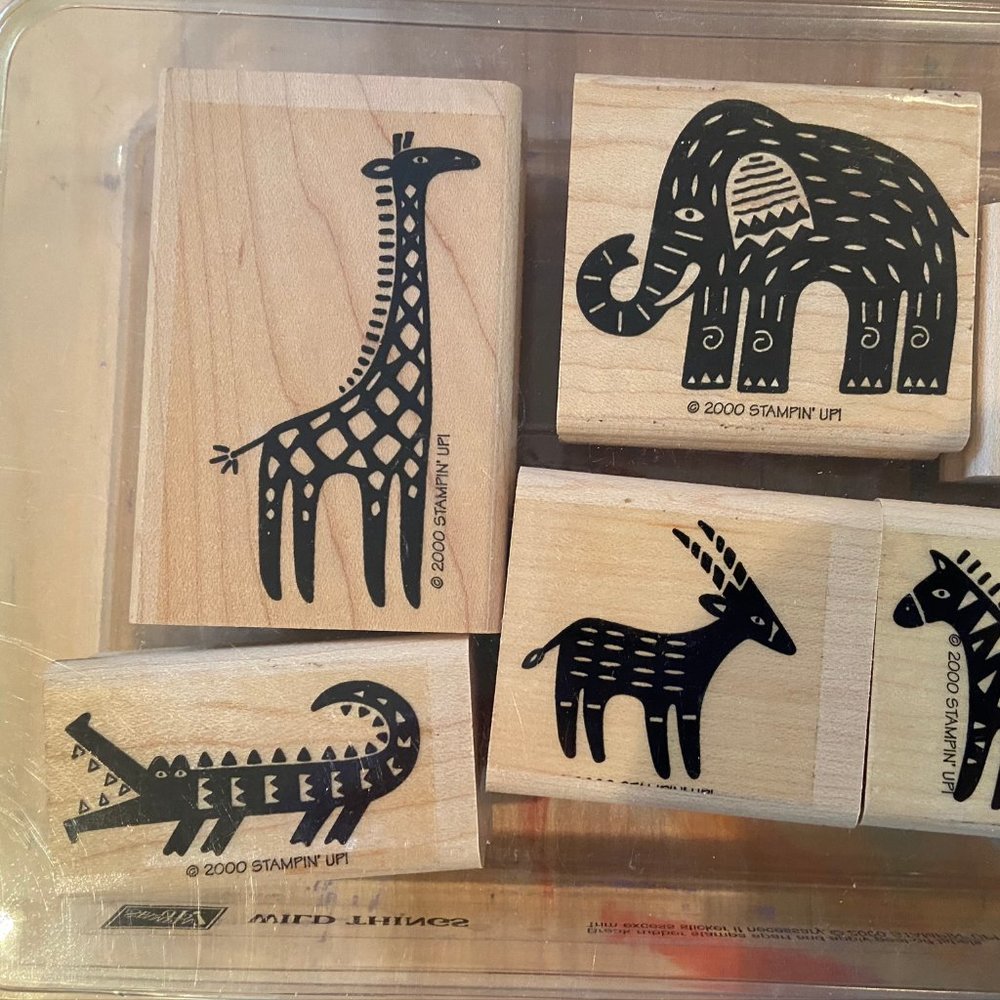 Stampin' Up Wild Things Animal Set Stampin' Up